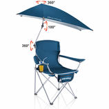Super-Brella Chair Il suffit d&rsquo;ouvrir la chaise, de placer le parasol &ndash; et le tour est jou&eacute;.