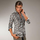 Blouse &agrave; volants de Petruccioli by Aglini Ce n&rsquo;est que rarement que les blouses tendance sont confectionn&eacute;es avec tant de soin.