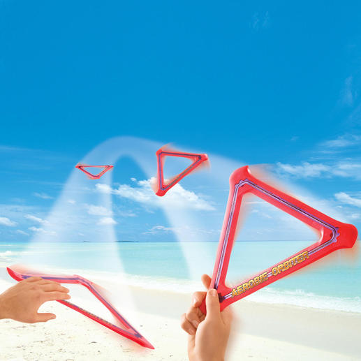 Boomerang Orbiter&trade; Fid&eacute;lit&eacute; &eacute;ternelle : enfin un boomerang qui revient toujours vers vous.