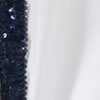 Blanc/Bleu marine