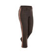 Pantalon à galon Seductive « Blended Wool », brun