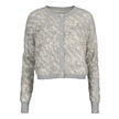 Twinset jacquard 3D BLANCHE