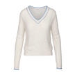 Pullover en lin et cachemire