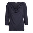 Chemise en Micro Modal à col cascade