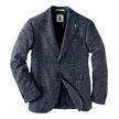 Veston en denim et cachemire CG