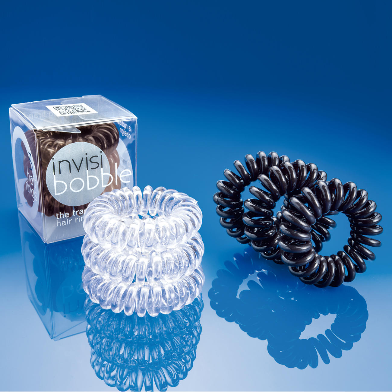 Élastique à cheveux en spirale, lot de 9 pas cher ProIdee