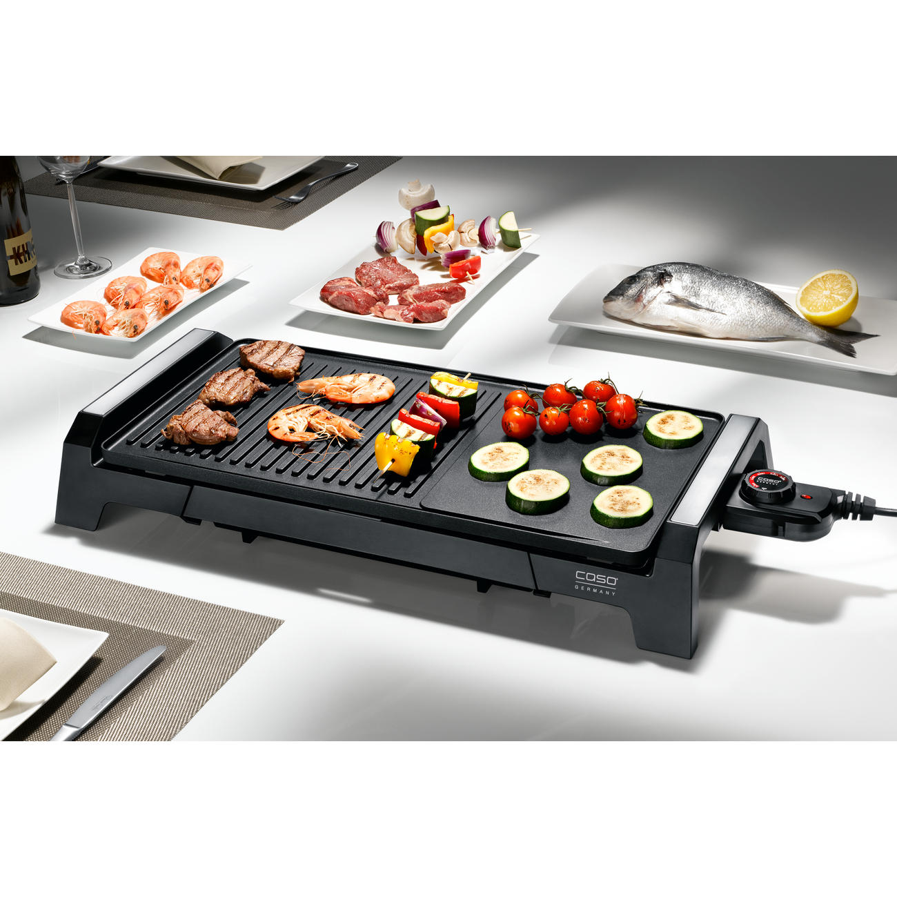 Acheter Grill de table Caso BQ 2200 en ligne pas cher
