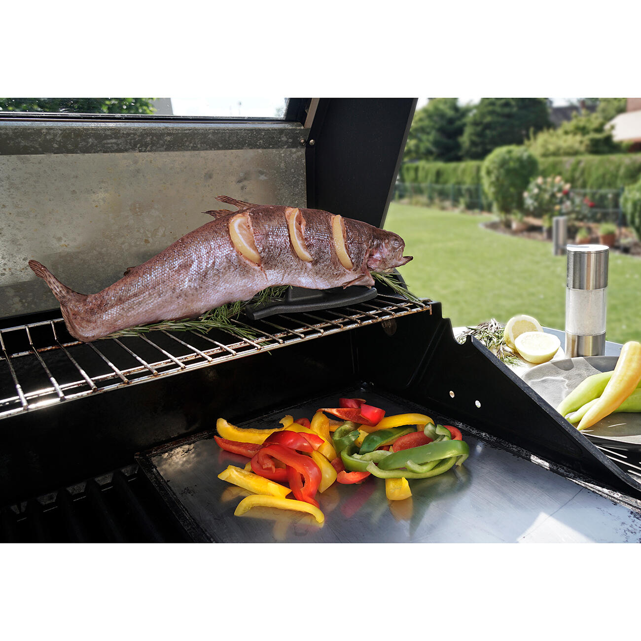 Support pour poisson Eurolux® – mit 3 Jahren Garantie x barbecue pour que le poisson ne colle pas