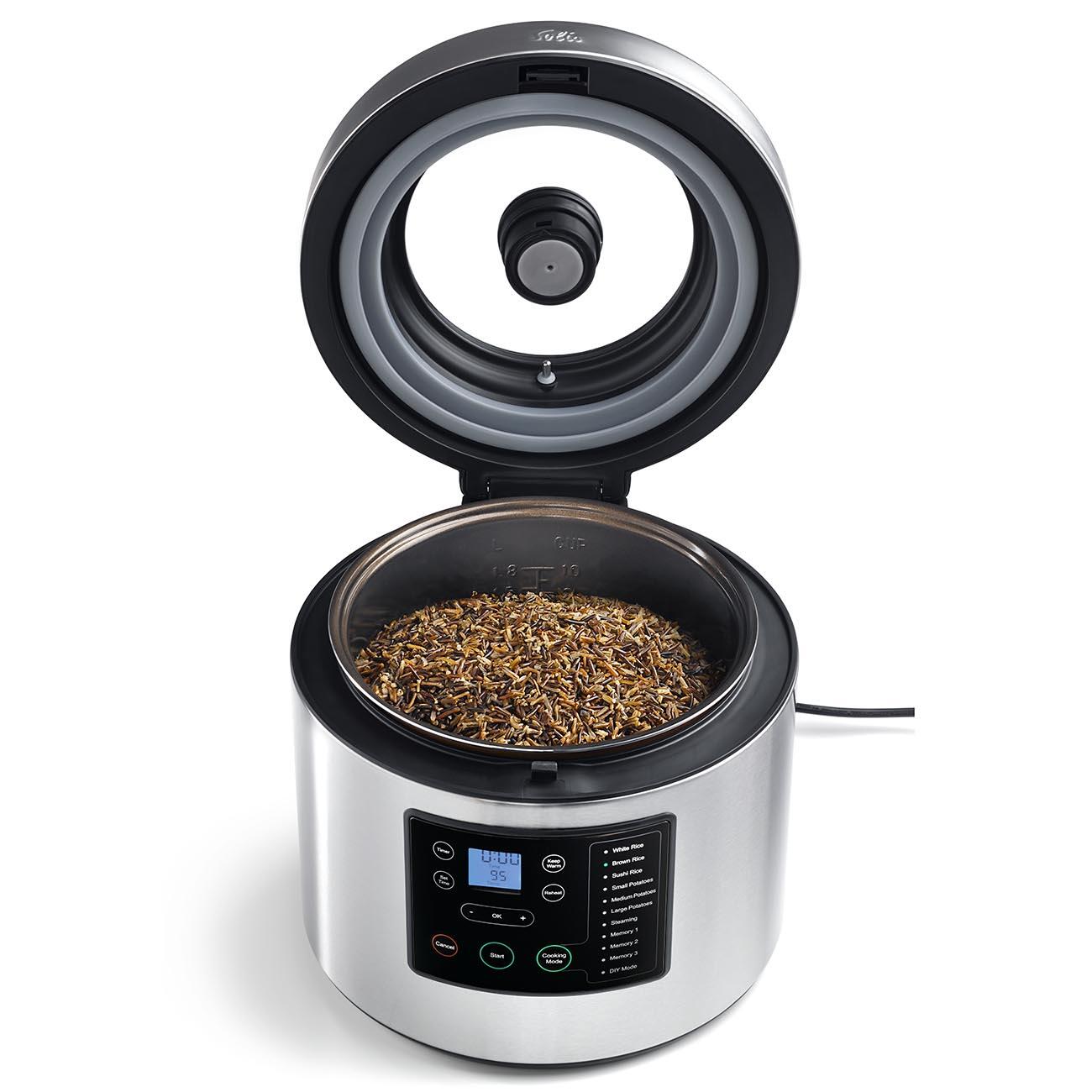 Cuiseur à riz et pommes de