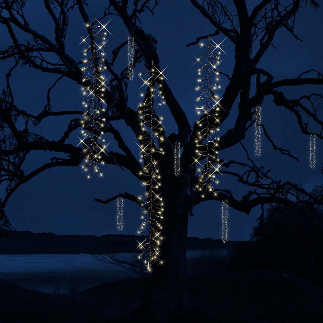 Guirlande Lumineuse Cascade 350 LED Blanc Chaud H3,5 mètres|Eclairage design - ARUM LIGHTING