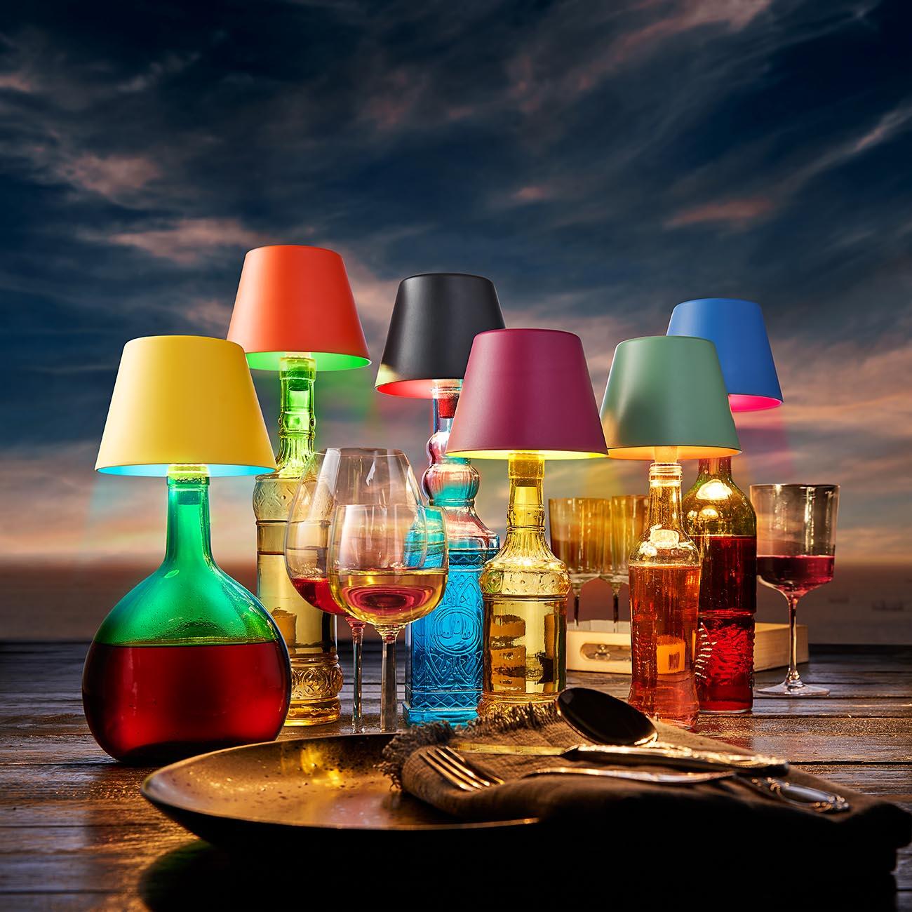 Transformez des bouteilles en verre en lanternes lumineuses grâce