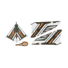 Set d'ailes de remplacement pour un jouet ou un modèle