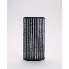 Filtre pour purificateur d'air mobile, forme cylindrique avec surface plissée.
