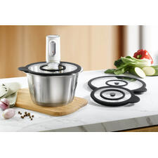 Ensemble de couvercles sous vide avec pompe et trois bouchons.