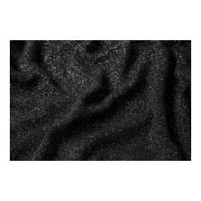 Pull glamour Junghans 1954 Gros plan du tissu du pull glamour en noir.