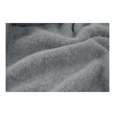 Pullover Pull en alpaga brossé gris, vue détaillée du tissu.