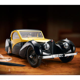 Bugatti Atalante Type 57SC, modèle réduit 1:12 Renaissance d’une légende de l’automobile.  Édition limitée à 500 pièces.