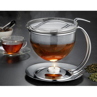 Théière « Filio » 1,5 litres avec réchaud Depuis presque 30 ans, cette théière compte parmi les classiques pour préparer un thé de manière stylée.