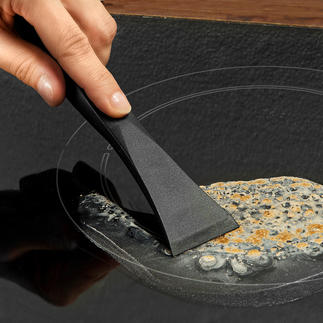 Grattoir plaque de cuisson anti-griffe Efficace et plus doux pour les surfaces. 100 % hygiénique et manipulable sans danger.