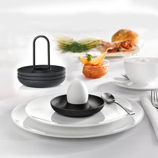 Coquetier design ZONE Denmark Ce bel objet au design danois ennoblit tables de petit déjeuner et de brunch.