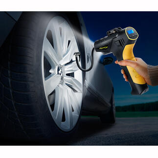 Compresseur et pompe 4,5 bar sans fil Vérifier et corriger confortablement la pression des pneus comme à la station à essence, à la maison ou sur la route.