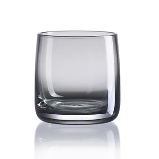 Collection ASA Design Carafe soufflée à la bouche avec les verres assortis en verre de grande qualité teinté dans la masse. Par ASA Selection, Allemagne.
