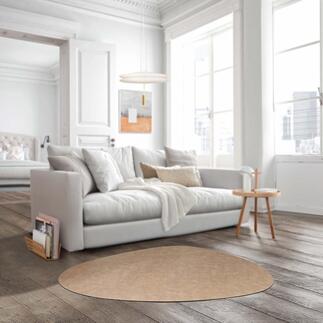 Tapis en cuir recyclé Un objet durable au design danois clair : le tapis en cuir recyclé. Extrêmement plat, solide et facile d’entretien.