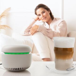 Détecteur de monoxyde de carbone CARU air Mesure et évalue la qualité de l’air ambiant. Technologie de précision suisse.