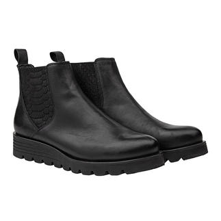 Bottines Chelsea noires Apple of Eden, vue de face