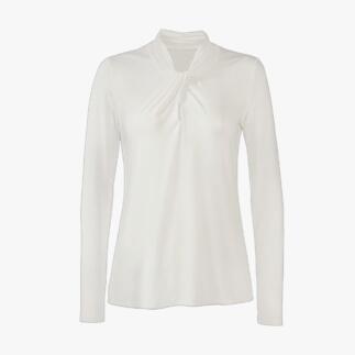 T-shirt Tencel™ blanc de LaSalle Amsterdam, taille 36.