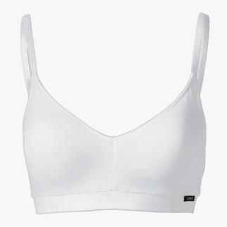 Vue avant d'un soutien-gorge blanc 'Cult'