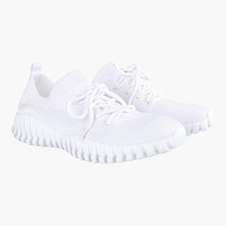 Baskets Knit blanches de bernie mev. en paire.