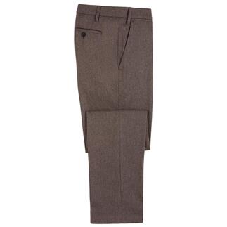 Pantalon en laine et cachemire Eurex by Brax Plus doux, plus chaud, plus confortable : le pantalon d’affaires en laine, raffiné avec du cachemire.