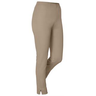 Pantalon d'été beige, taille 34, vu de côté