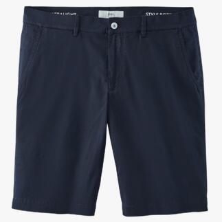 Bermuda à plat bleu marine de taille 48.