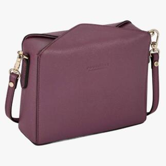Sac Boxy-Pourchet Paris lilas vu de côté.