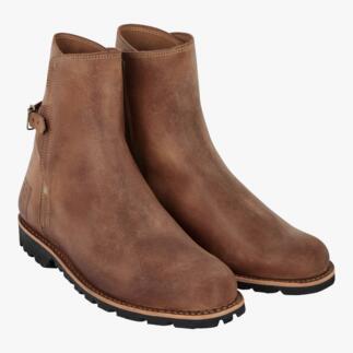 Deux bottes de travail Labuta marron côte à côte.