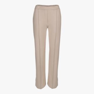 Pantalon beige de l'ensemble Vicario Cinque Punto Milano, taille 36.