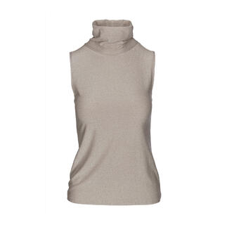 Haut col roulé glamour OCONI sur un fond blanc.