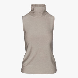 Haut col roulé glamour OCONI sur un fond blanc.