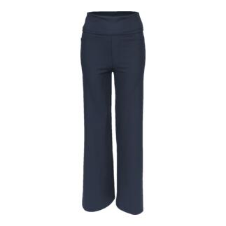 Pantalon ample en Navy avec taille haute, taille 34.