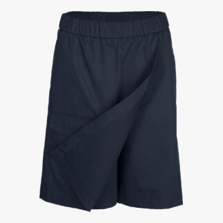Jupe-bermuda cargo Gardeur en bleu marine avec un design asymétrique.