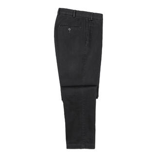 Vue latérale des chinos thermo all-weather en anthracite, taille 25.