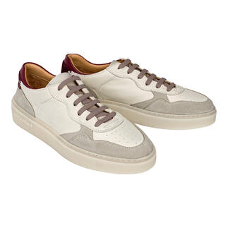 Deux sneakers beige Ducanero® Basic-Edel, côte à côte sur fond blanc.
