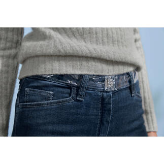 Ceinture invisible isABelt® portée avec un jean