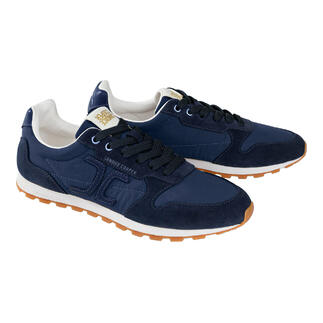 Baskets ultralégères Candice Cooper taille 36 en bleu marine.