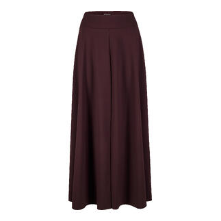Jupe A-line couleur marsala taille 36