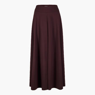 Jupe A-line couleur marsala taille 36