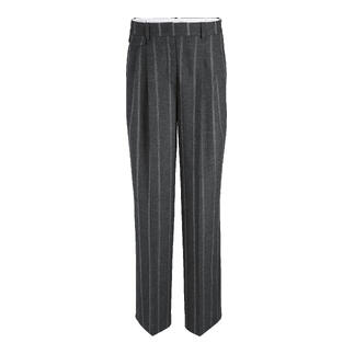 Pantalon anthracite à rayures