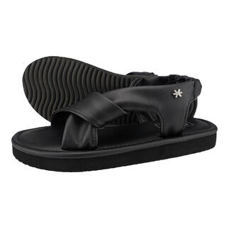 Sandales flip-flop Ultralight noires avec semelle flexible
